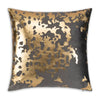 Charcoal Gold Pillow