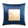 Navy & Gold Velvet Pillow