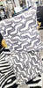Linear Motif Down Feather Pillow