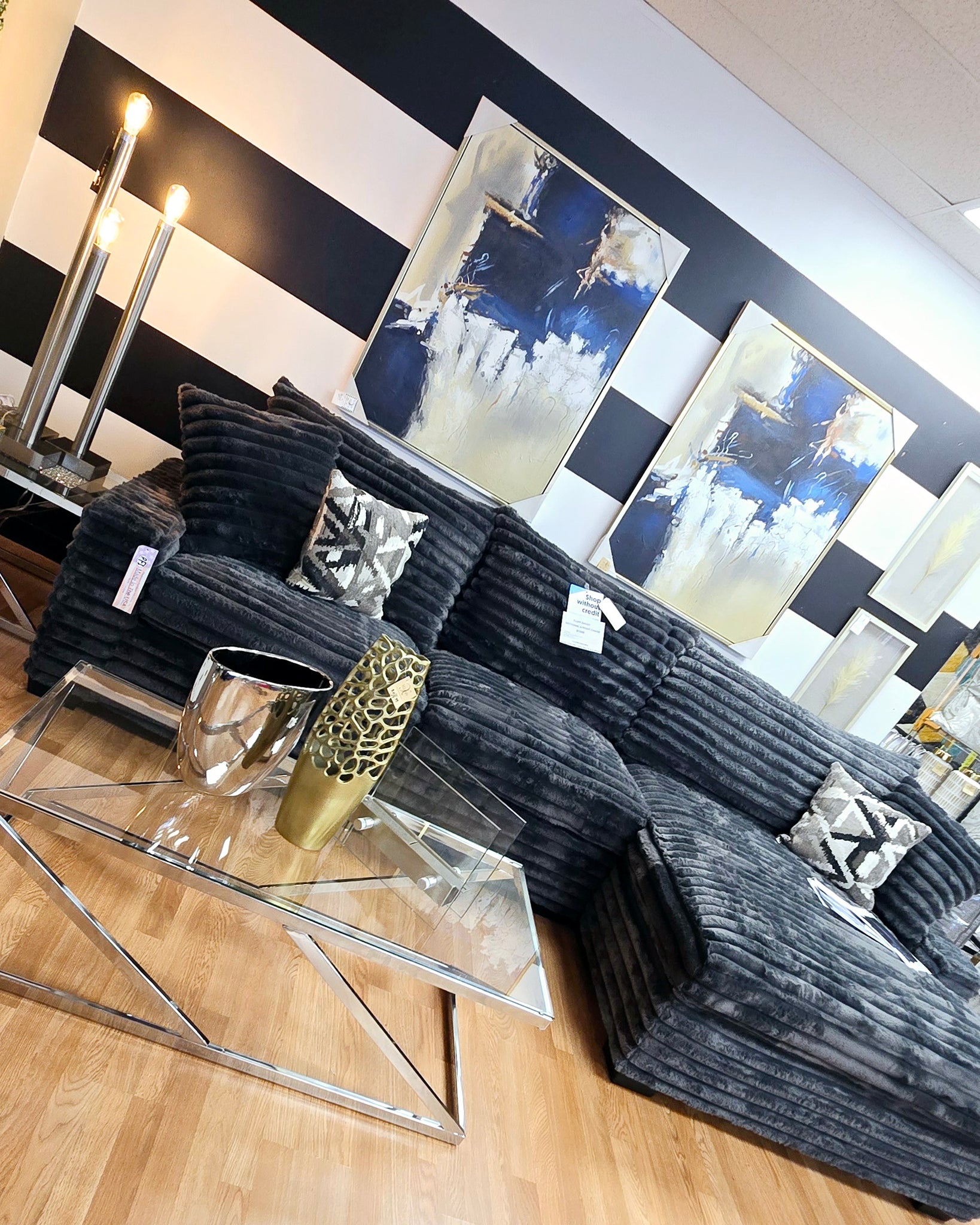 Fluff Daddy Sectional (Item can't be shipped, Store Pickup/Local Delivery Only)