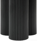Ash Black Round Dining Table