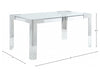 Jackie Silver/Acrylic Dining Table