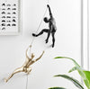Climbing Couple Wall Sculpture