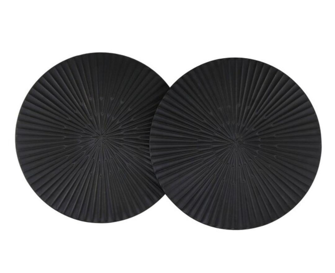 Black Wall Disc
