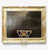 Designer Inspired Black Snake Basketball Hoop