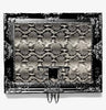 Designer Inspired Black/White Snake Skin Basketball Hoop