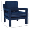 Kei Navy Accent Chair