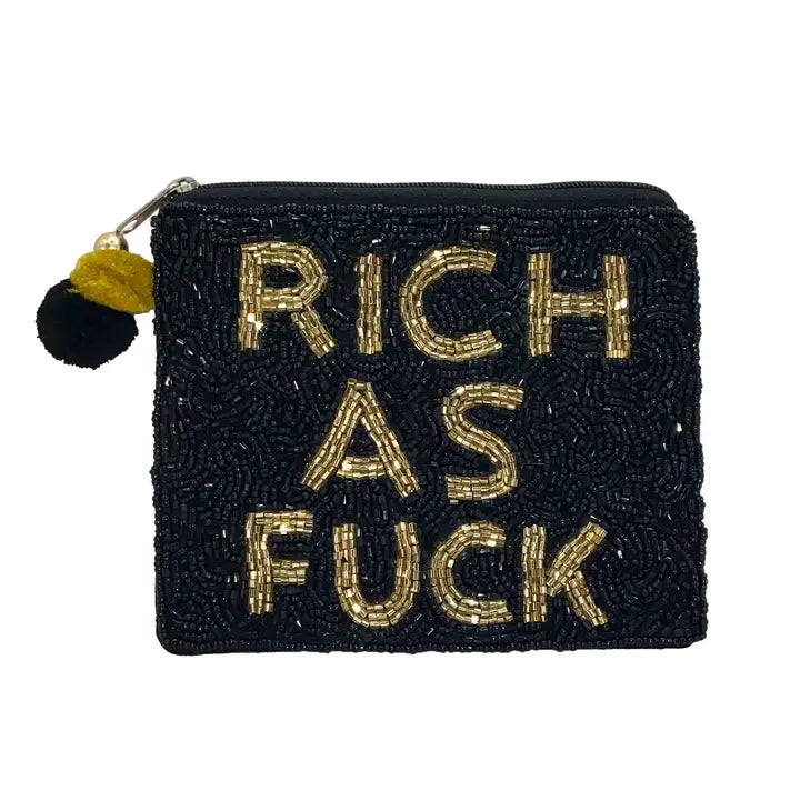 "Rich" Sequin Coin Purse