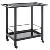 Anesa Black Bar Cart
