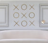XOXO Gold Wall Decor (Small)