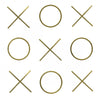 XOXO Gold Wall Decor (Small)