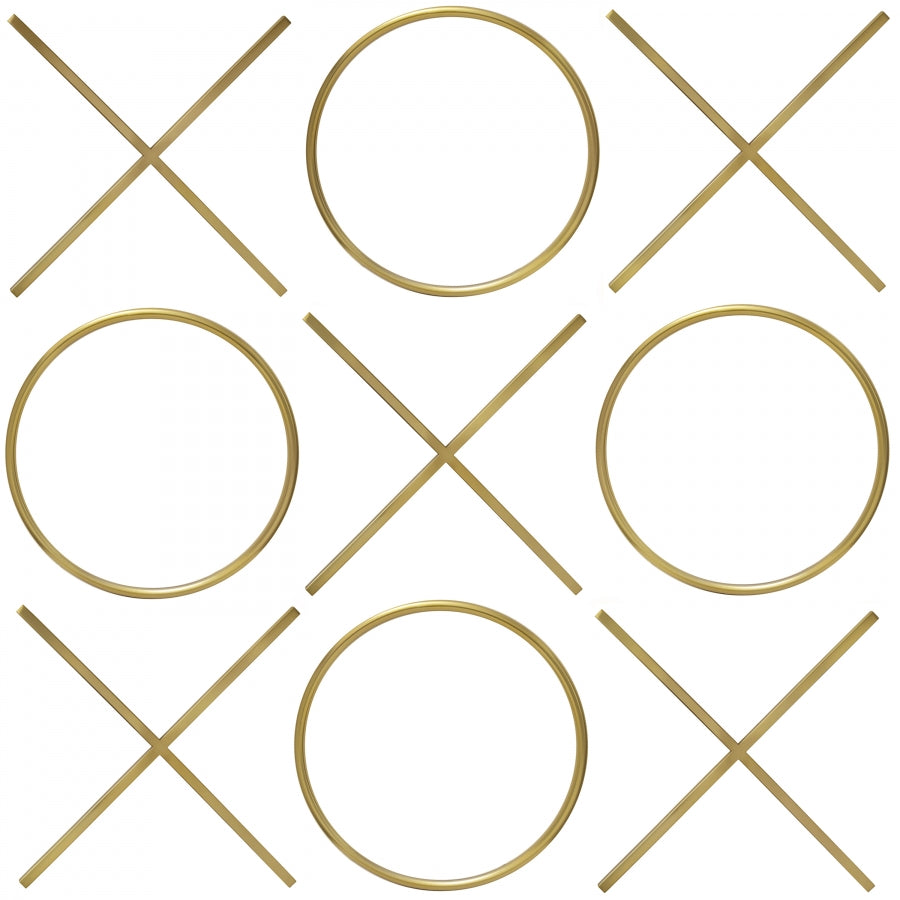 XOXO Gold Wall Décor (Large)