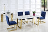 Carmen Gold Dining Table