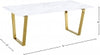 Carmen Gold Dining Table