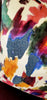 Fuschia/Orange/Blue Multicolor Beaded Pillow