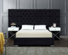 Kierra Velvet Panel Bed