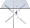 Zander Silver Dining Table
