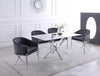 Zander Silver Dining Table