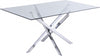 Zander Silver Dining Table