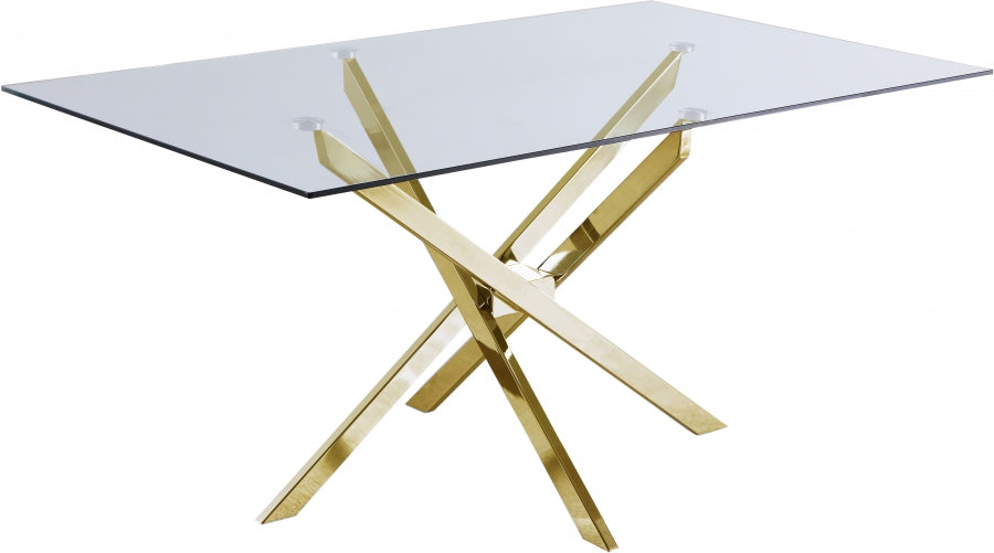 Zander Gold Dining Table