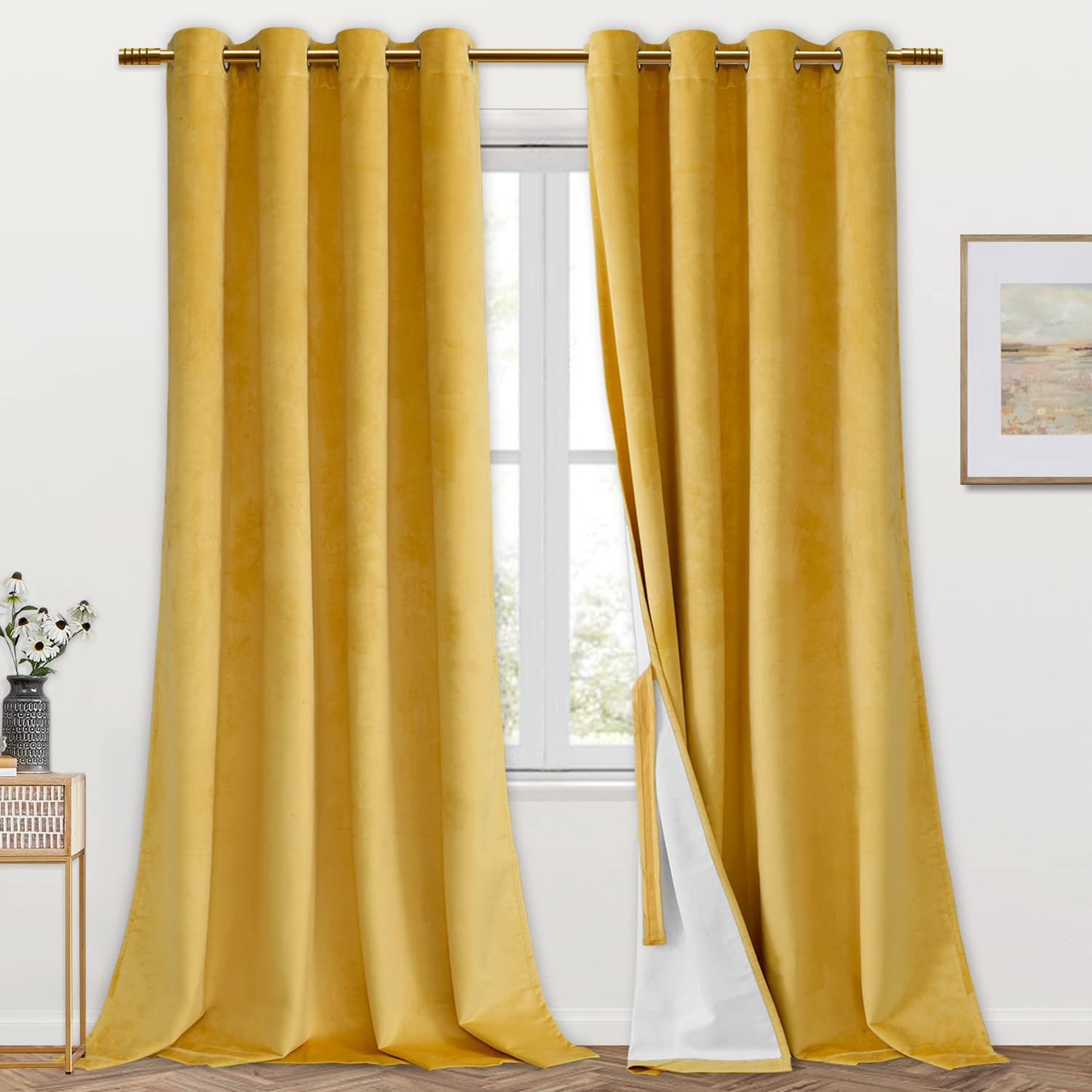 Velvet Curtains