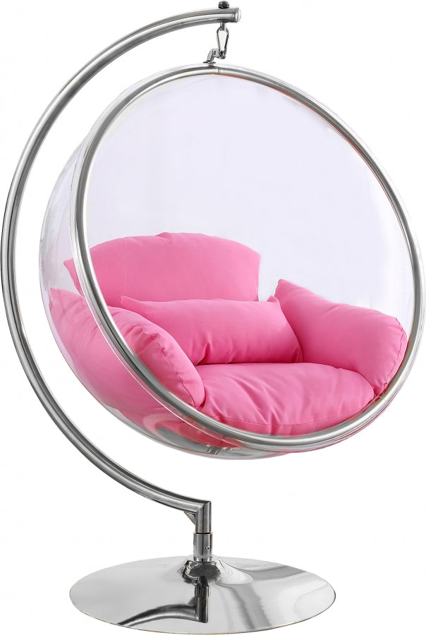 Bubble swing discount chair with stand