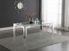 Jackie Silver/Acrylic Dining Table