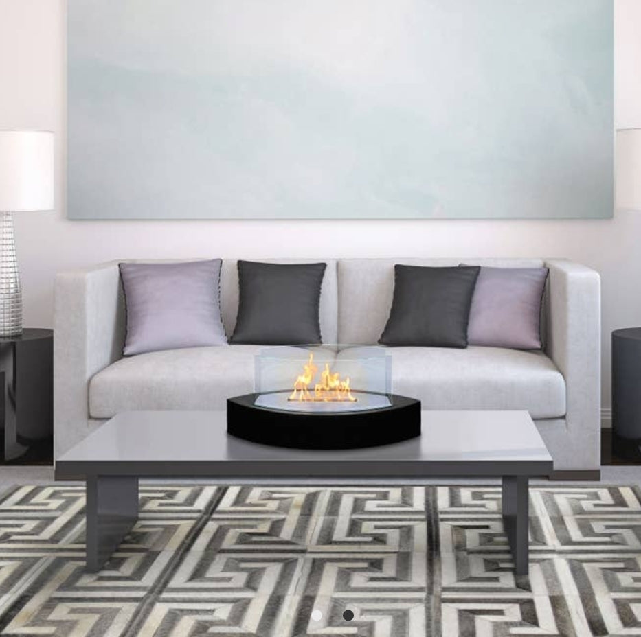 TableTop Fireplace - Black