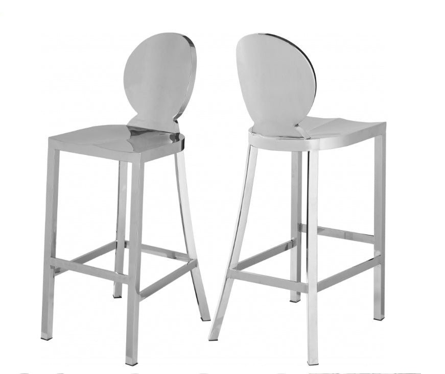 Chrome Stainless Steel BarStool