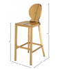 Gold Stainless Steel BarStool