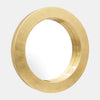 Gold Disc Mirror 47x47