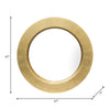 Gold Disc Mirror 47x47