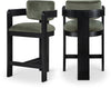 Sasha Velvet Upholstered Counter Stool