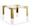 Jackie Gold/Acrylic Dining Table