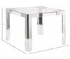 Jackie Silver/Acrylic Dining Table