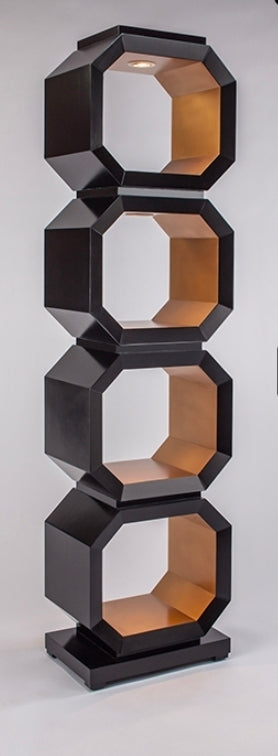 Artmax Black Etagere