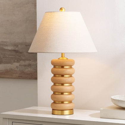 SEENE TABLE LAMP OATMEAL