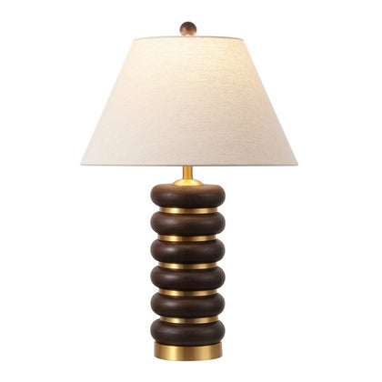 ARA TABLE LAMP DARK BROWN