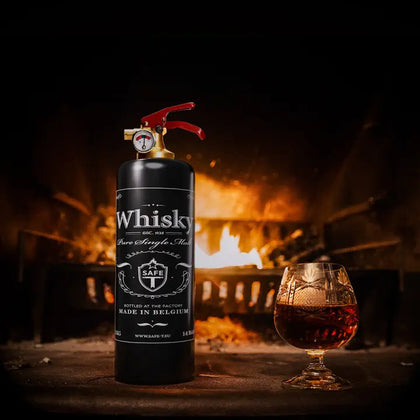 Designer Fire Extinguisher - Whisky Bottle