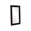 Noved Black Oversize Mirror