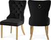 Caren Velvet Dining Chair Set of 2