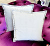 Grey Pillows w/Silver Studs- Set of 2