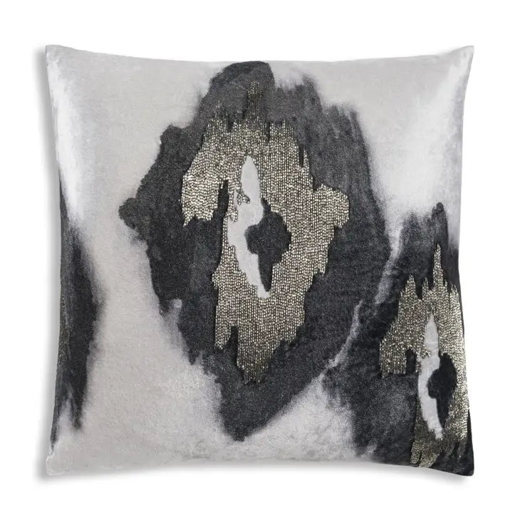 Jade Designer Luxury Pillow-Gray