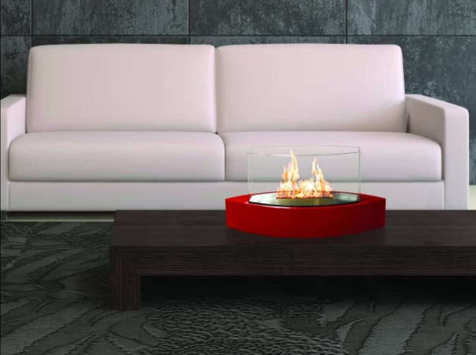 Tabletop Fireplace - Red
