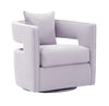 Kenzli Lavender Swivel Chair