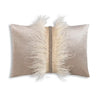 Ostrich Feather Designer Luxury Pillow